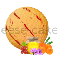 Мороженое Облепиха с калиной и вересковым мёдом (Пломбир 18%) Prestige 1,3кг
